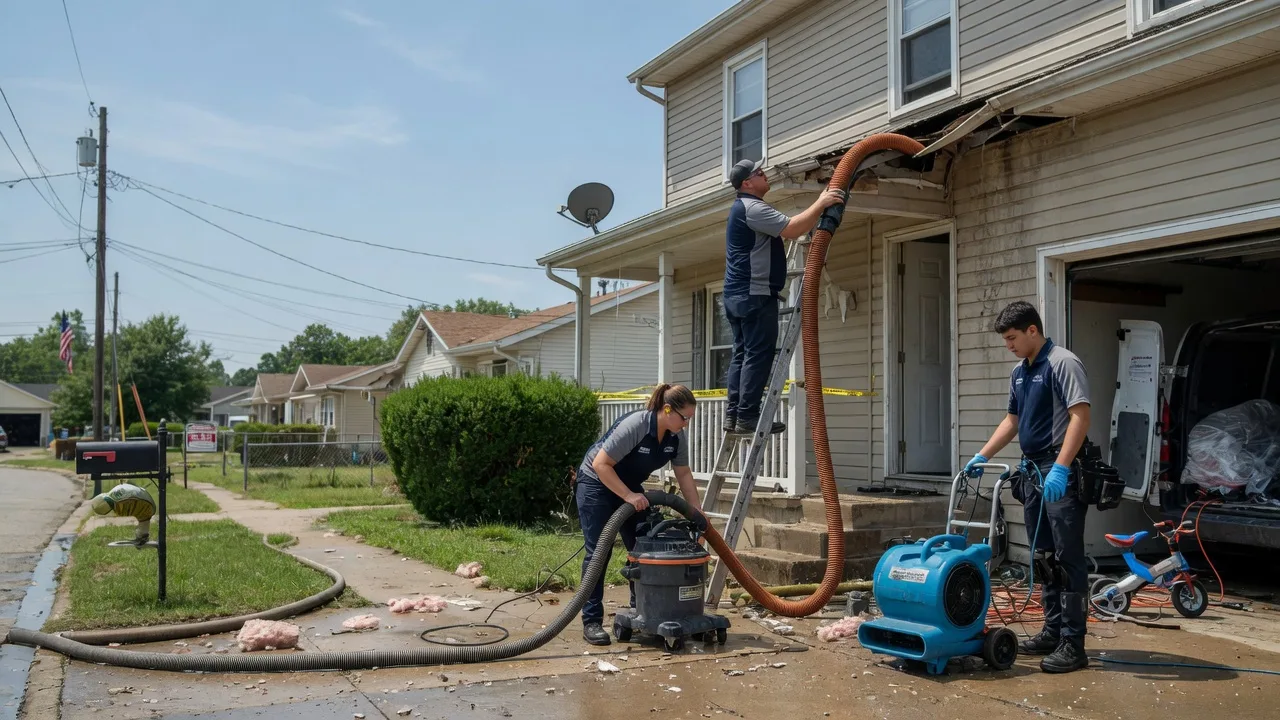 Water Damage Restoration in Heislerville, NJ near me